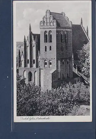 [Ansichtskarte] AK Deutsch Eylau Ordenskirche 1941. 