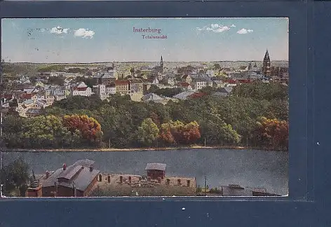 [Ansichtskarte] AK Insterburg Totalansicht 1924. 