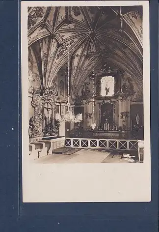 [Ansichtskarte] AK  Heilsberg / Kirche Inneres 1927. 