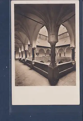 [Ansichtskarte] AK  Heilsberg / Der Schlosshof Oberer Kreuzgang 1927. 