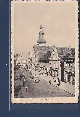 [Ansichtskarte] AK Insterburg Hindenburg Straße 1941. 