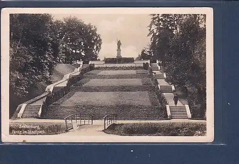 [Ansichtskarte] AK Insterburg Partie im Stadtpark 1930. 