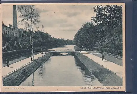 [Ansichtskarte] AK Königsberg i. Pr. Neue Schlossteichpromenade 1940. 