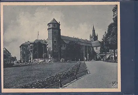 [Ansichtskarte] AK Königsberg Schloß vom Münzplatz 1950. 