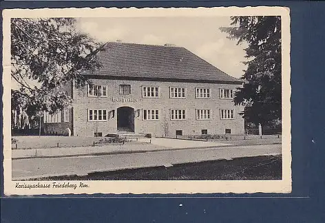 [Ansichtskarte] AK Kreissparkasse Friedeberg Nm. 1941. 