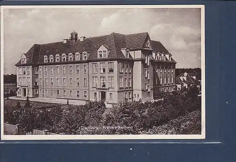 [Ansichtskarte] AK Dramburg Kreiskrankenhaus 1938. 