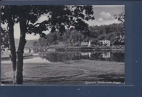[Ansichtskarte] AK Schauers Waldschänke Klinger Waldseebad Klinger Perle der Tuchler Heide 1941. 