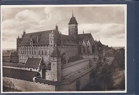 [Ansichtskarte] AK Südostansicht der Marienburg ( Westpr.) 1940. 