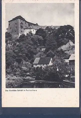 [Ansichtskarte] AK Das fürstliche Schloß in Petschau Sudentenland 1950. 
