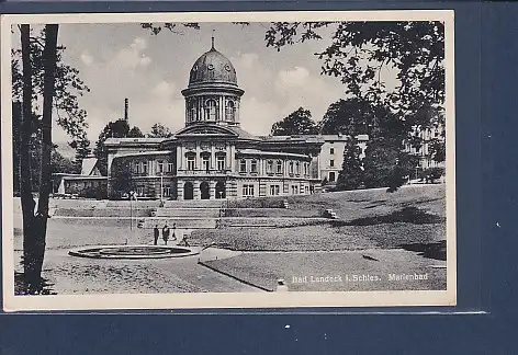 [Ansichtskarte] AK Bad Landeck i. Schles. Marienbad 1941. 