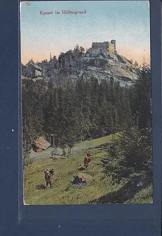 [Ansichtskarte] AK Kynast im Höllengrund 1923. 