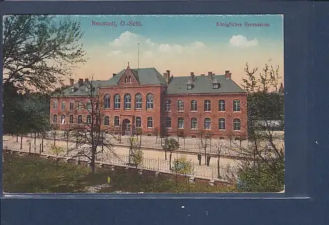 [Ansichtskarte] AK Neustadt O.-Schl. Königliches Gymnasium 1925. 