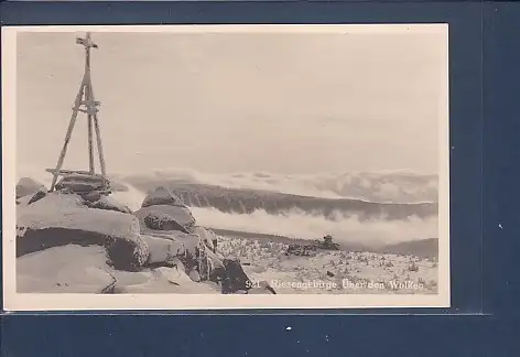 [Ansichtskarte] AK Riesengebirge Über den Wolken 1940. 