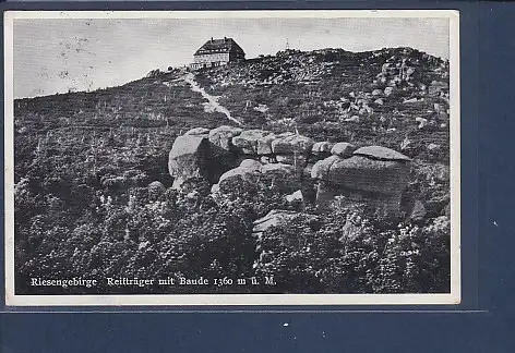 [Ansichtskarte] AK Riesengebirge Reifträger mit Baude  1930. 