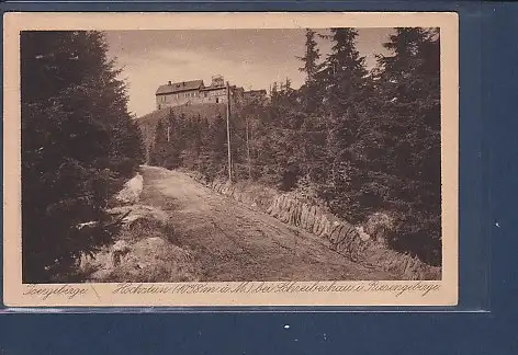 [Ansichtskarte] AK Isergebirge Hochstein bei Schreiberhau i. Riesengebirge 1923. 