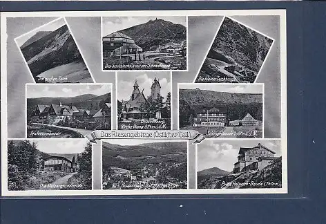 [Ansichtskarte] AK Das Riesengebirge ( Östlicher Teil) 9.Ansichten 1940. 