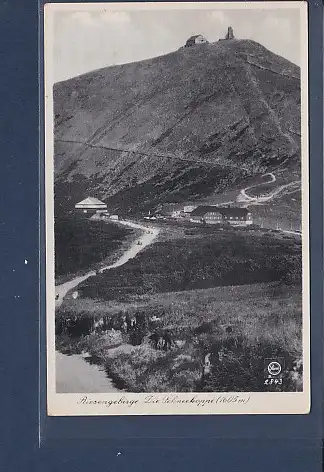 [Ansichtskarte] AK Riesengebirge Die Schneekoppe ( 1605 m) 1940. 