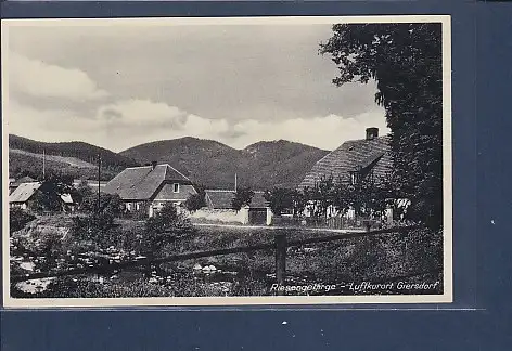 [Ansichtskarte] AK Riesengebirge - Luftkurort Giersdorf 1930. 