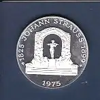 100 Schilling Münze 1825 Johann Strauss 1899 1975