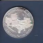 100 Schilling Münze Internationales Zentrum Wien 1979