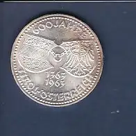 50 Schilling Münze 600 Jahre Tirol Österreich 1363-1963