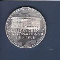 50 Schilling Münze Oesterreichische Nationalbank 1816-1966