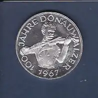 50 Schilling Münze 100 Jahre Donauwalzer 1967