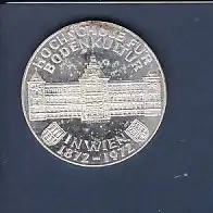 50 Schilling Münze Hochschule Für Bodenkultur in Wien 1872-1972