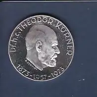 50 Schilling Münze Dr. h.c. Theodor Körner 1873-1957, 1973