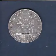 25 Schilling Münze Kärntner Volksabstimmung 1920 1960