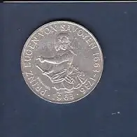 25 Schilling Münze Prinz Eugen von Savoyen 1736 1963