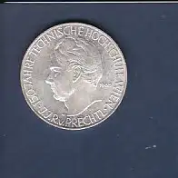 25 Schilling Münze 150 Jahre Technische Hochschule Wien J.J.R.v. Prechtl 1965