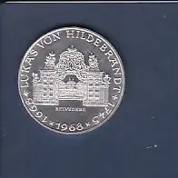 25 Schilling Münze 1668 Lukas von Hildebrandt 1745 1968
