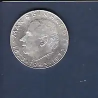 25 Schilling Münze 1873-1943 Max Reinhard 1973