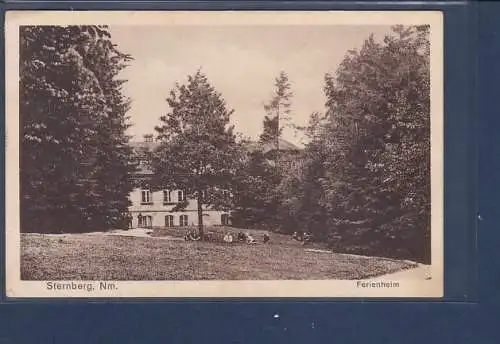 [Ansichtskarte] AK Sternberg Nm. Ferienheim 1928. 