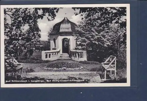 [Ansichtskarte] AK Bad Schwarzbach i. Isergebirge Bad Obergrenzdorf Schwarzbach 1940. 