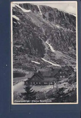 [Ansichtskarte] AK Riesengebirge - Kleine Teichbaude 1939. 