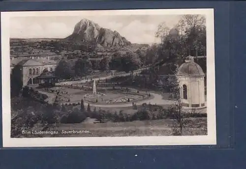 [Ansichtskarte] AK Bilin i. Sudentengau Sauerbrunn 1940. 