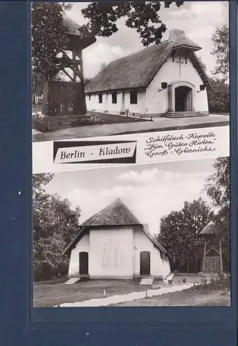 [Ansichtskarte] AK Berlin Kladow Schilfdach Kapelle Zum Guten Hirten Groß Glienicke 2.Ansichten 1967. 