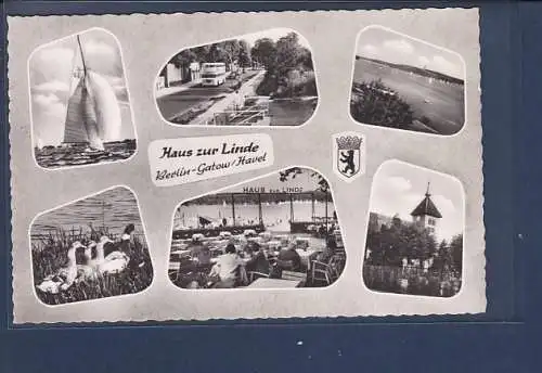 [Ansichtskarte] AK Haus zur Linde Berlin Gatow / Havel 6.Ansichten 1960. 