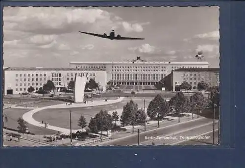 [Ansichtskarte] AK Berlin Tempelhof Zentralflughafen 1960. 