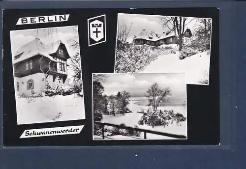 [Ansichtskarte] AK Berlin Schwanenwerder 3.Ansichten Jugenderholungsheim Tempelhof auf Schwanenwerder 1960. 