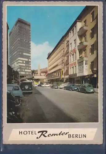 [Ansichtskarte] AK Hotel Remter Berlin 1 Berlin 30 Marburger Str. 17 1979. 