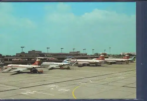 [Ansichtskarte] AK Interflug Flughafen Berlin Schönefeld 1987. 