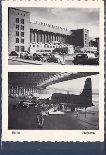 [Ansichtskarte] AK Berlin  Flughafen 2. Ansichten 1960. 