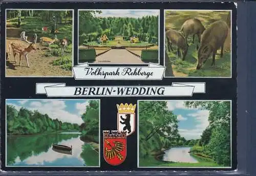 [Ansichtskarte] AK Berlin - Wedding Volkspark Rehberge 5.Ansichten 1970. 