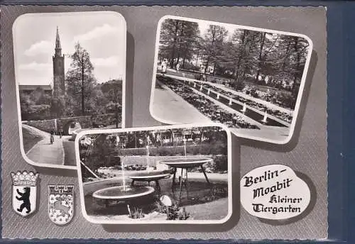[Ansichtskarte] AK Berlin -Moabit Kleiner Tiergarten 3.Ansichten 1960. 