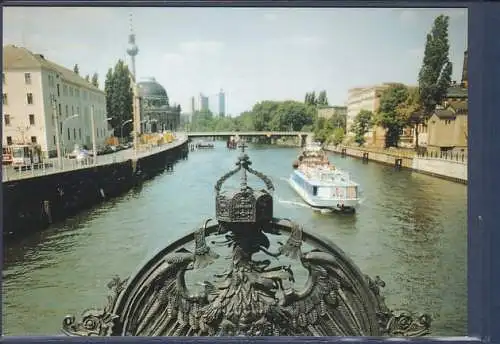 [Ansichtskarte] AK Stern und Kreisschiffahrt MS Habicht 1990. 