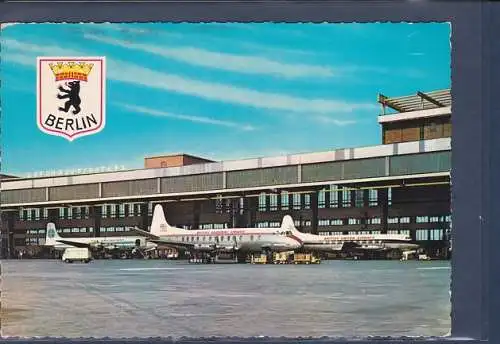 [Ansichtskarte] AK Berlin Zentralflughafen Tempelhof 1968. 