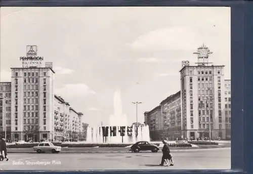 [Ansichtskarte] AK Berlin Strausberger Platz 1969. 